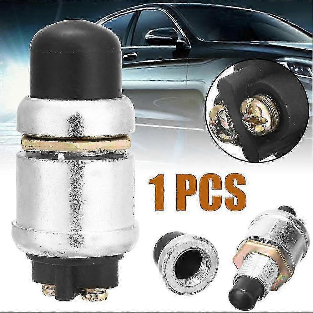 Car Boat Track Engine Switch Horn Push Button Start Waterproof 60A