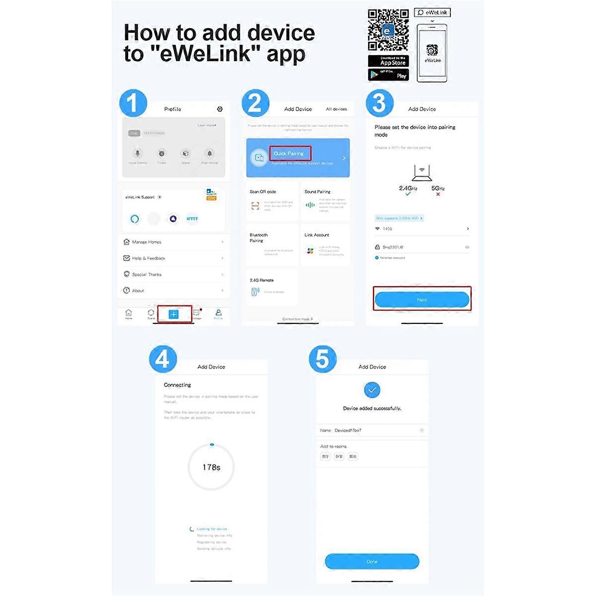 APP WiFi Switch Smart Controller Module 4 Channels Wifi Switch Relay AC DC 7-32V USB5V Remote Control