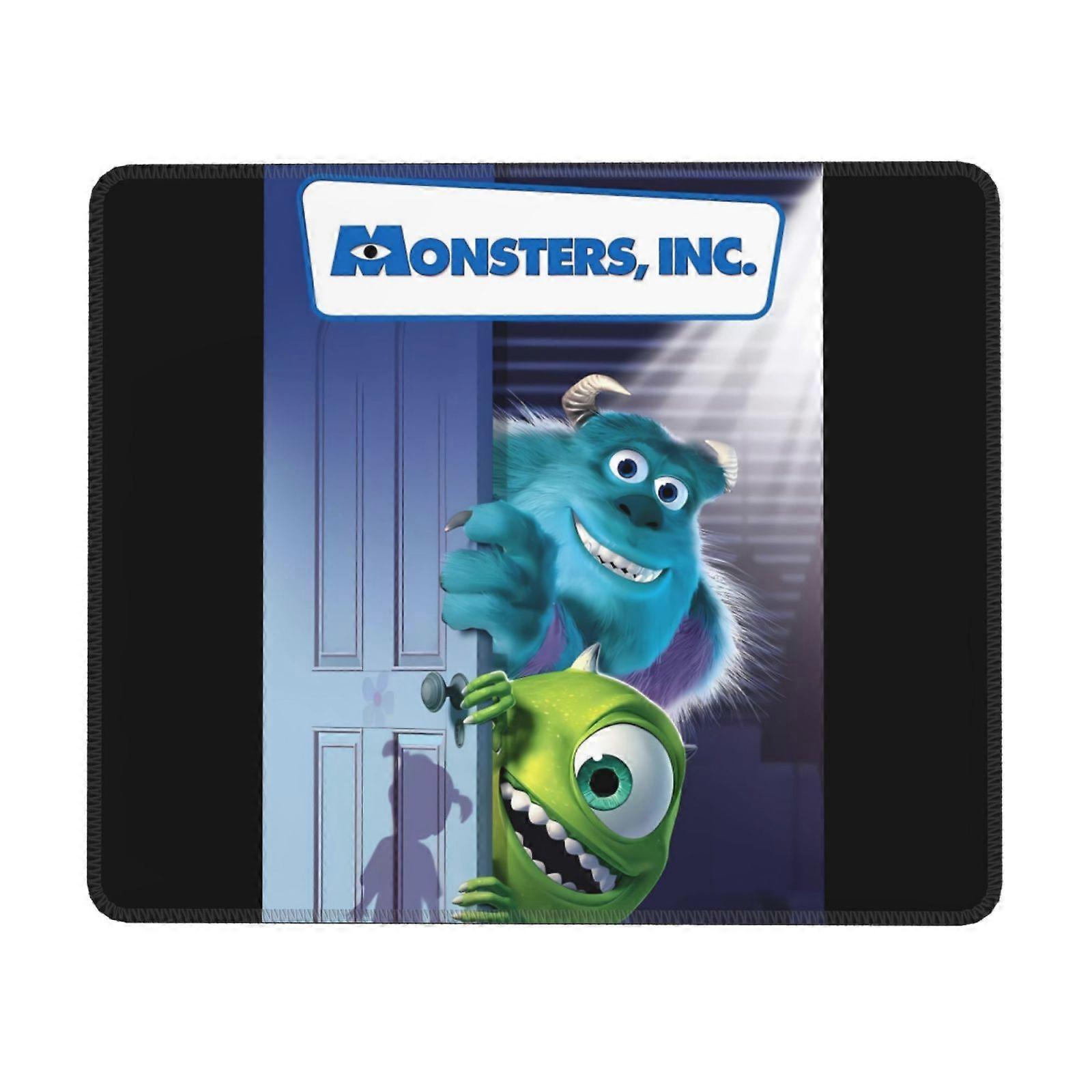 Monsters University gummi-låsekant musemåtte, kontor skrivebordsmåtte, skrivemåtte, multikode-spilmåtte musemåtter til computere bærbar mus musemåtte