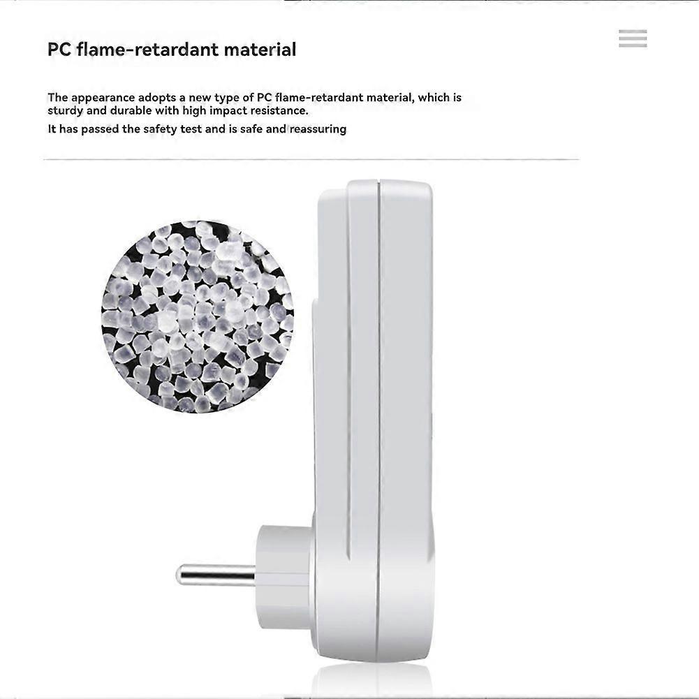 Intelligent Digital Temperature Controller AU Switch Socket 10(2)A 240V- Max.2400W.U LCD Display