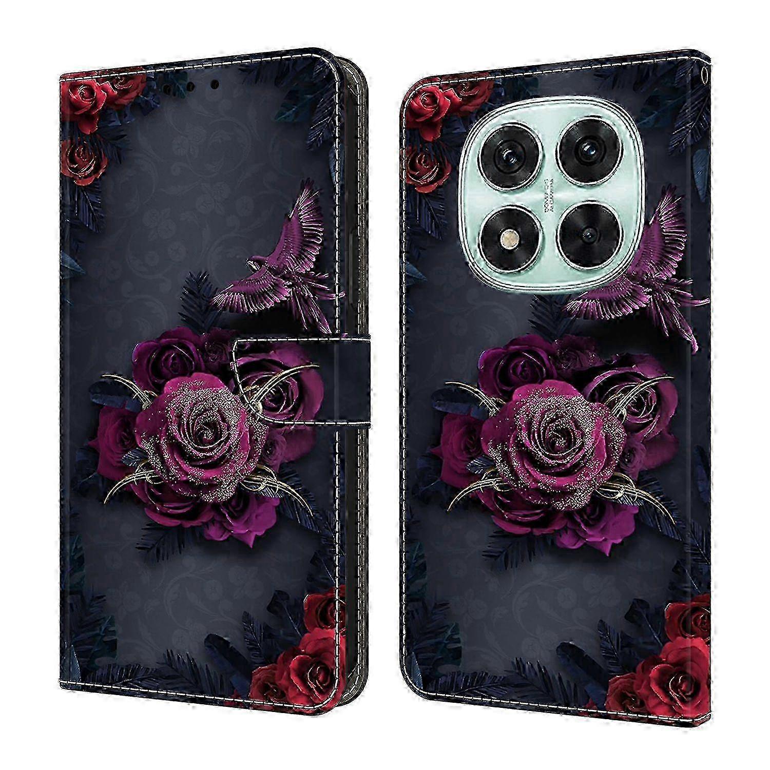 For Xiaomi Redmi Note 14 Pro 5G Wallet Case Pattern Printing PU Leather Flip Stand Phone Cover