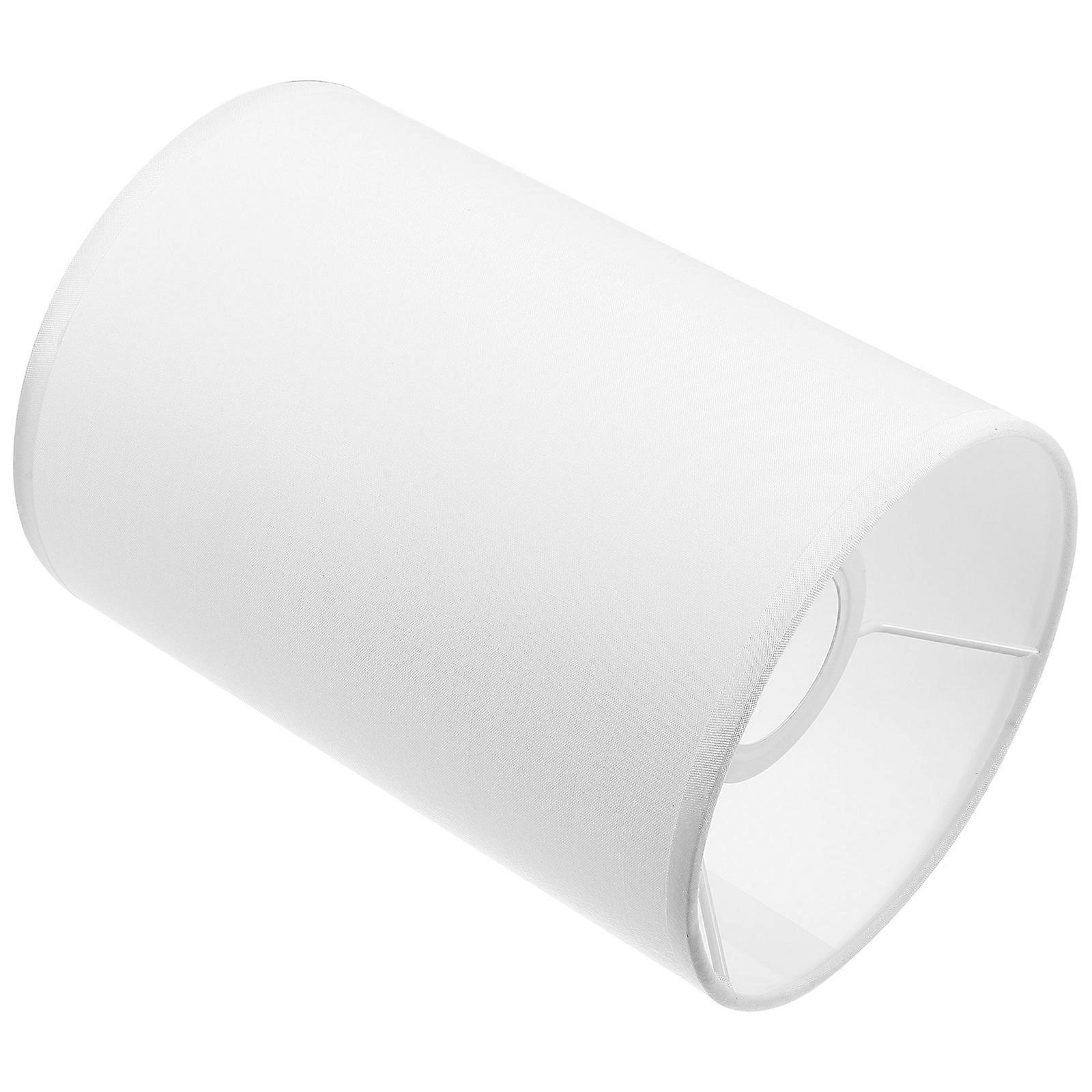 White Decorative Lampshade E27 Light Socket for Table Lamp 4Pcs Set