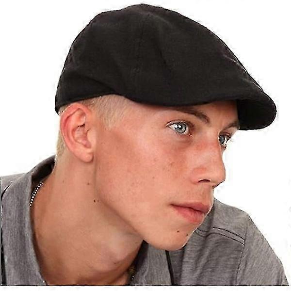 Förformad herrhatt i mjuk bomull, klassisk stil