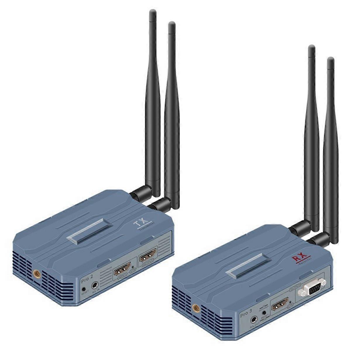 4K 30Hz -Compatible Wireless Extender Video Transmitter Receiver