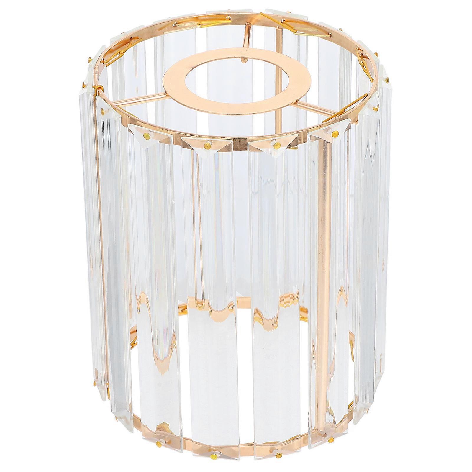 Golden Water Crystal Ceiling Lampshade for Decorative Lamp Shade