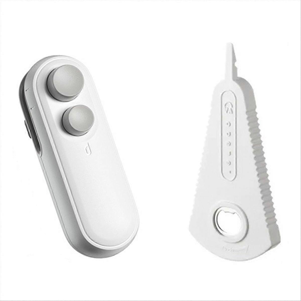 Mini Bag Sealer, 2024 Upgrade TYPE-C Rechargeable Bag Sealer