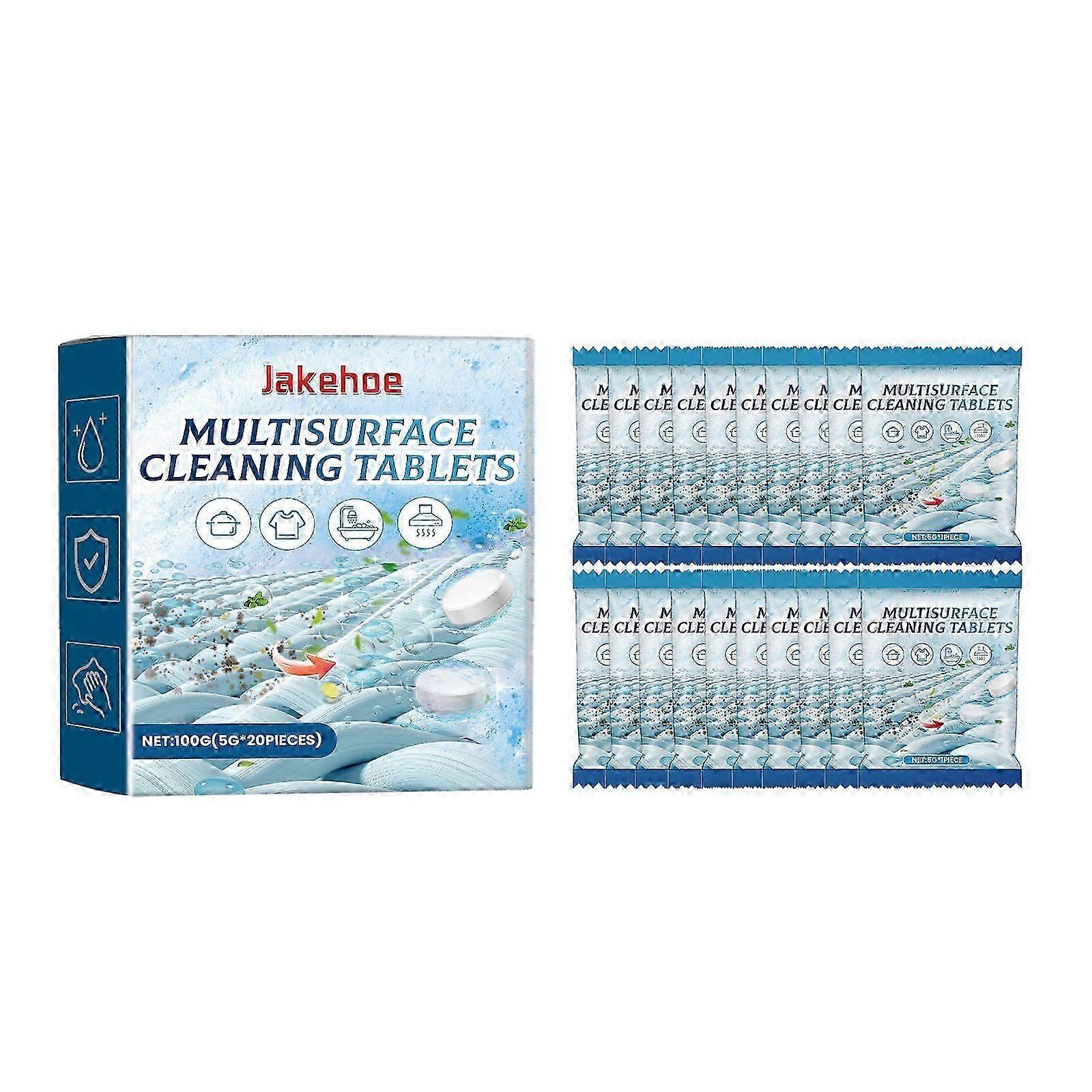 Effervescent Lemon Surface Cleaner Tablets  Fast, Gentle Stain & Odor Removal