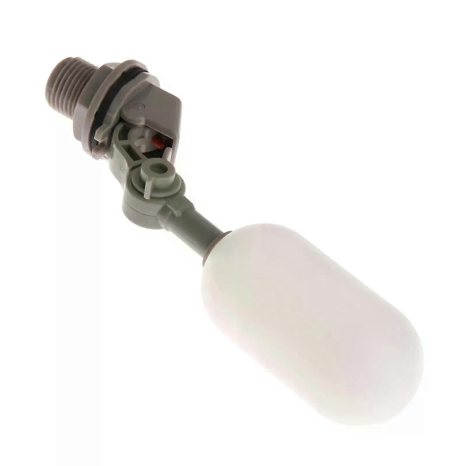 DN15 Adjustable 1/2 Floating Auto Fill Valve Automatic Fill Tank Water Level Control 1/2 Thread Plastic Float Ball Valve