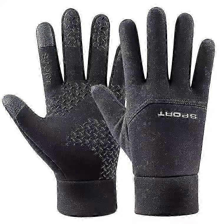 Cold Weather Gloves for Men, Touch Screen Compatible for Skiing & Cycling