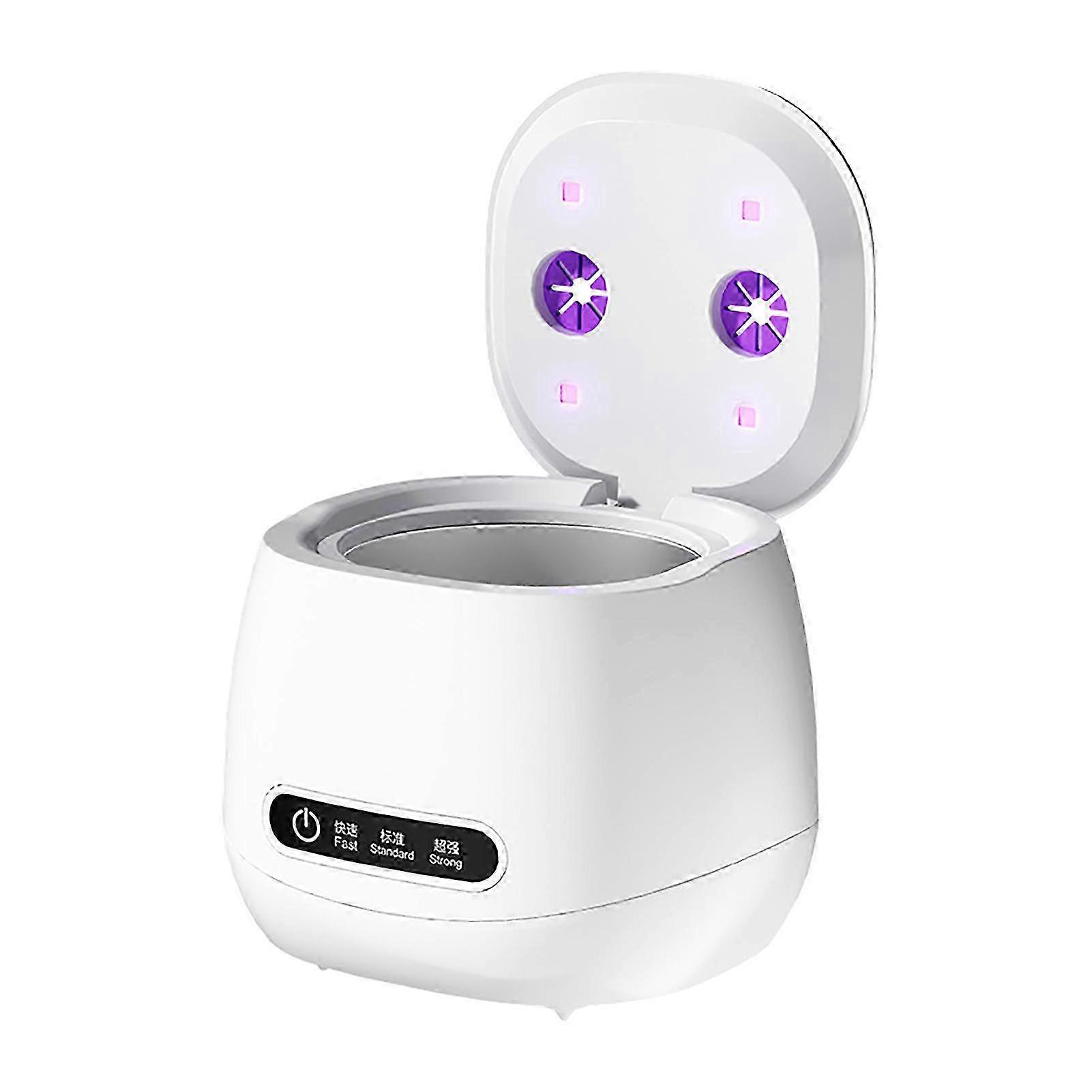 Ultrasonic-Denture Cleaning Pod Pro With UV Sterilisation, Deep Clean Sanitize with Ultrasonic UV Power, Home hygiene essential