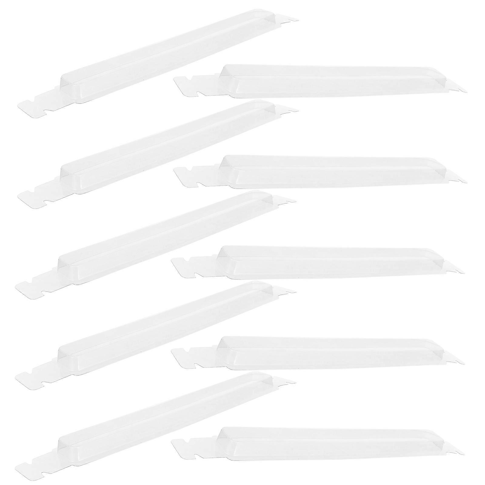 Clock Pointer Protection Box for Pointer 20Pcs Transparent PVC Protective Covers