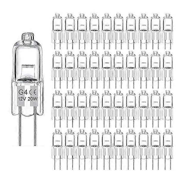 10-pack G4 halogen bulbs 20W 12V - Warm white