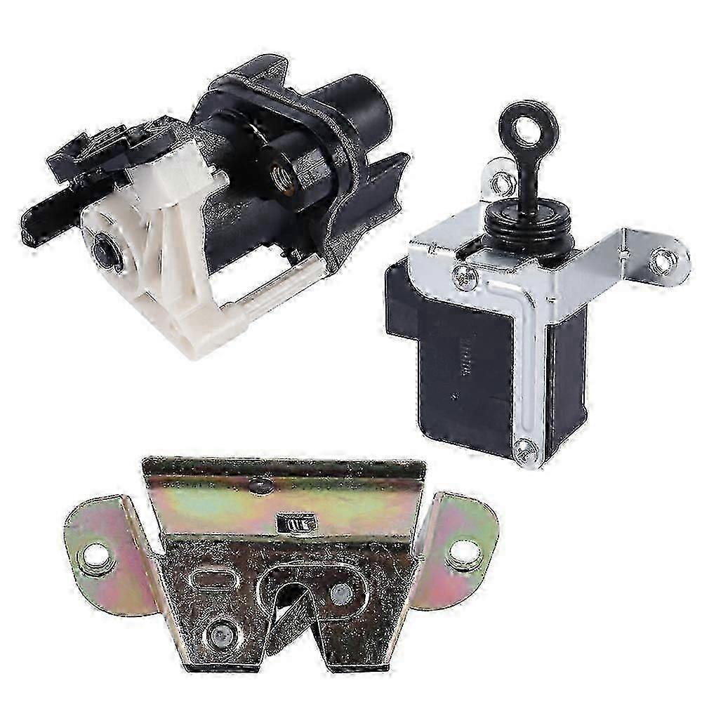 COMPLETE TAILGATE BOOT LOCK Latch Catch Actuator Mechanism for CITROEN C1 PEUGEOT 107 TOYOTA AYGO 05-14
