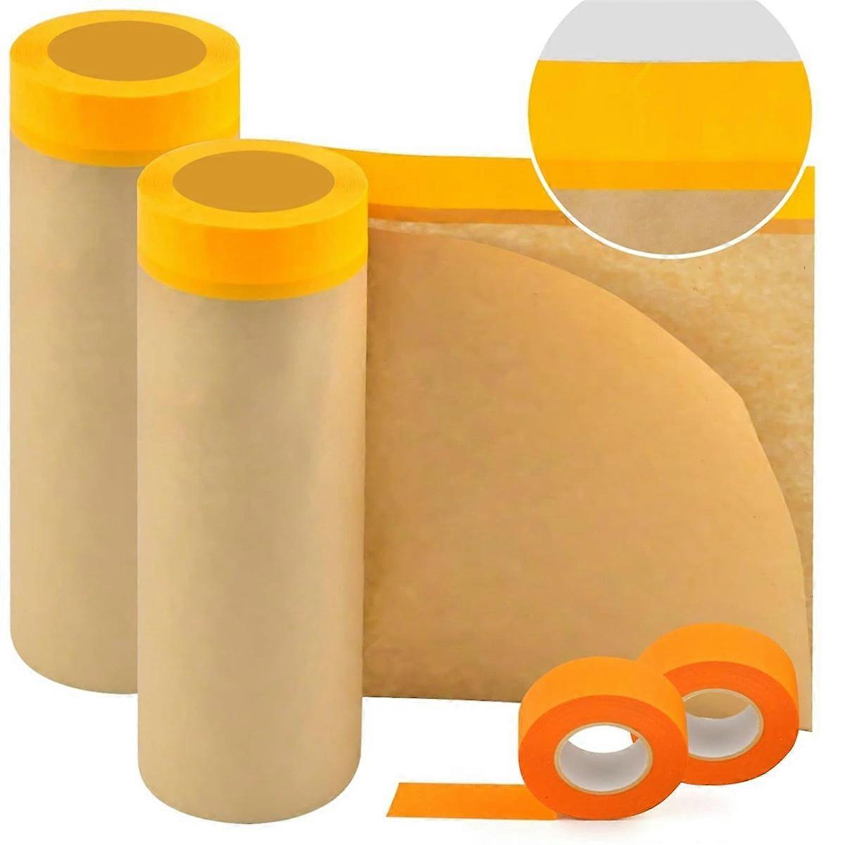 Vorgeklebtes Abdeckpapier, Abdeckpapier für Autolacke