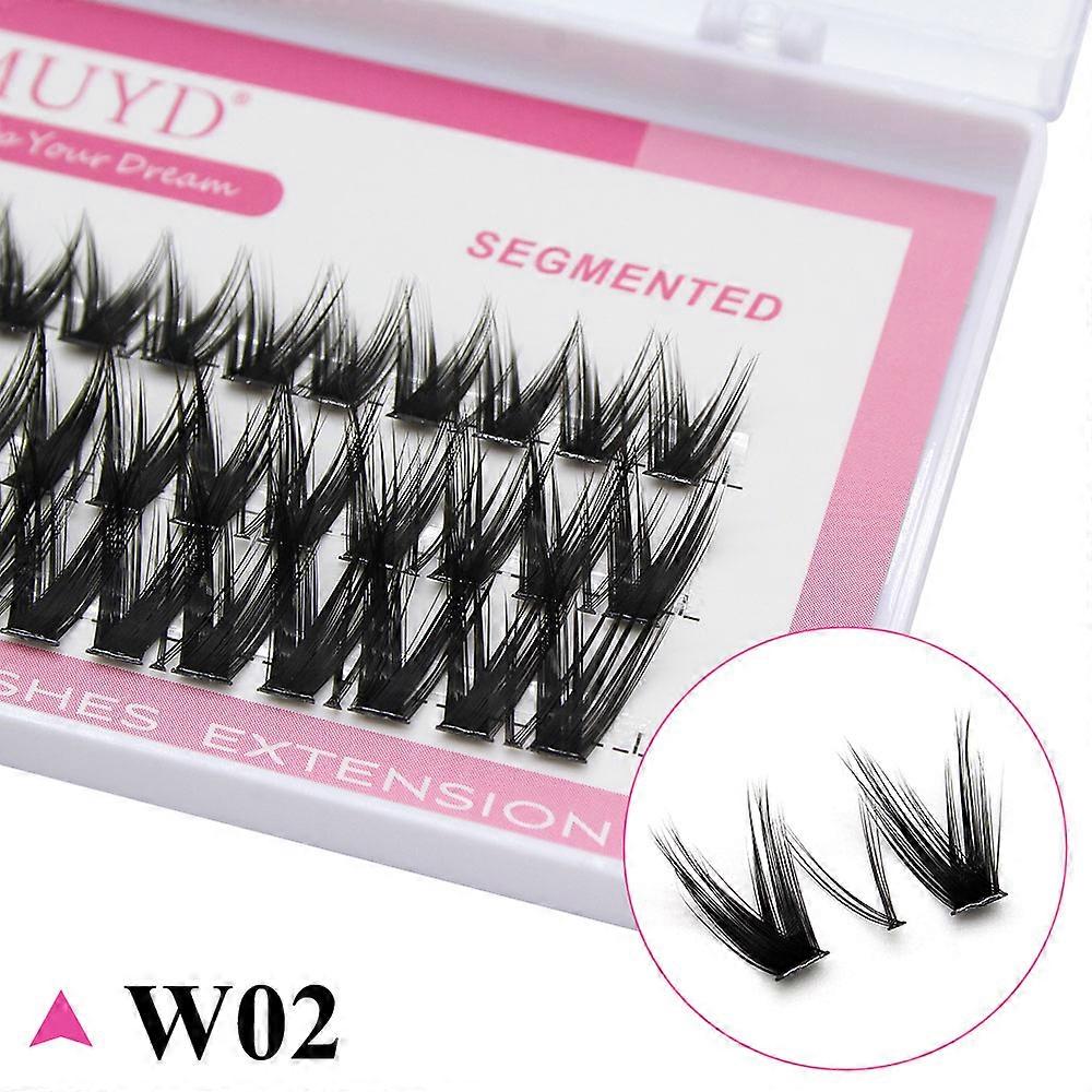 5 Pairs of Anime-Style False Eyelashes, Dramatic Demon-Style Cartoon False Eyelashes with D-Curve, Recomable