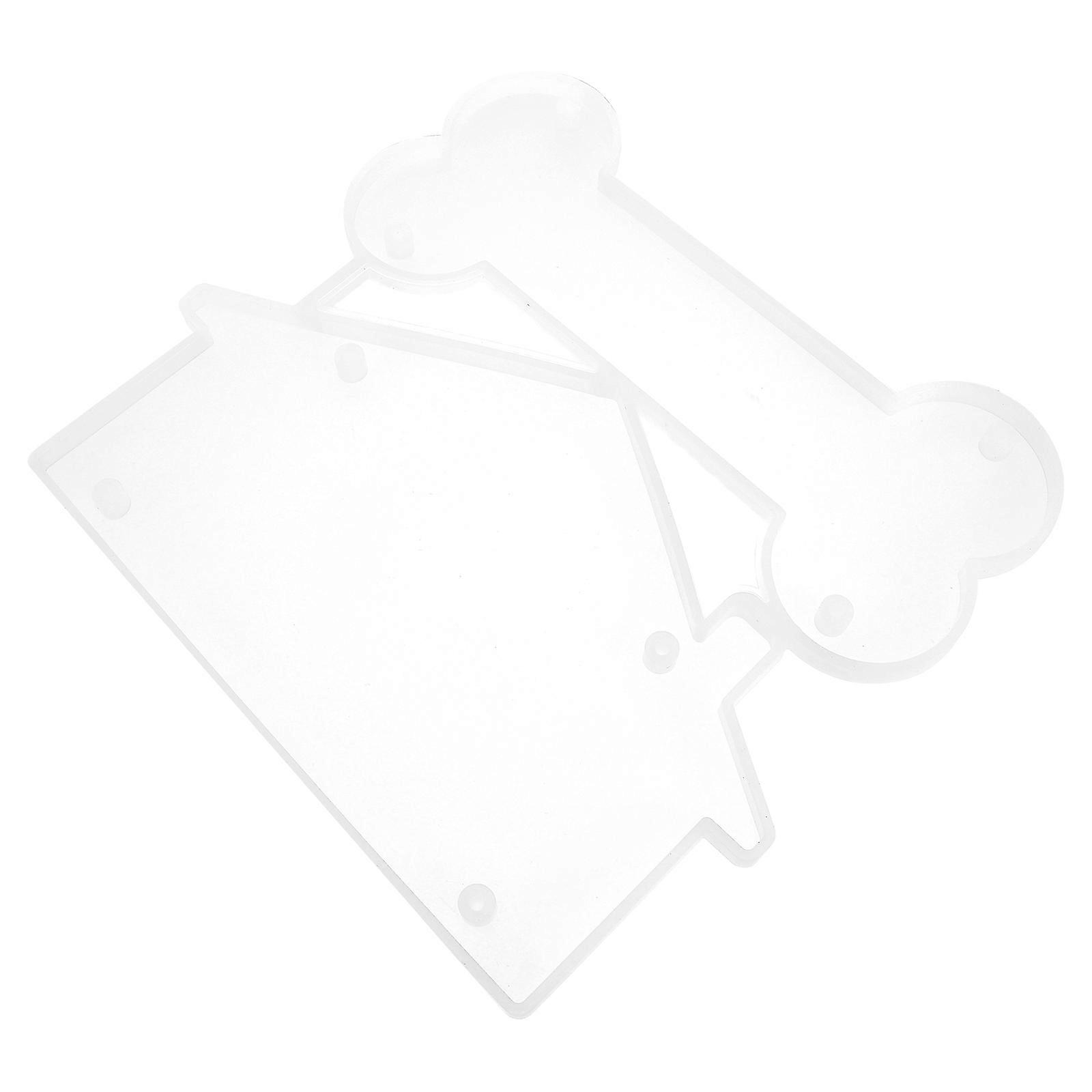 Hanging Sign Mold for Craft Enthusiasts and Artists Using Silicone Molding Technology 1 Set