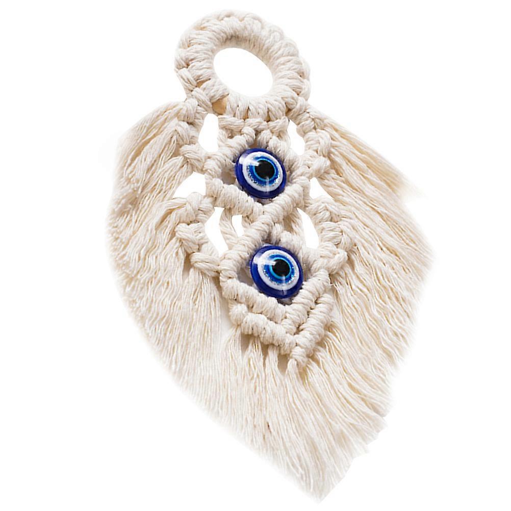 Woven Macrame Wall Hanging for Decoration Use 3Pcs Tassel Decor