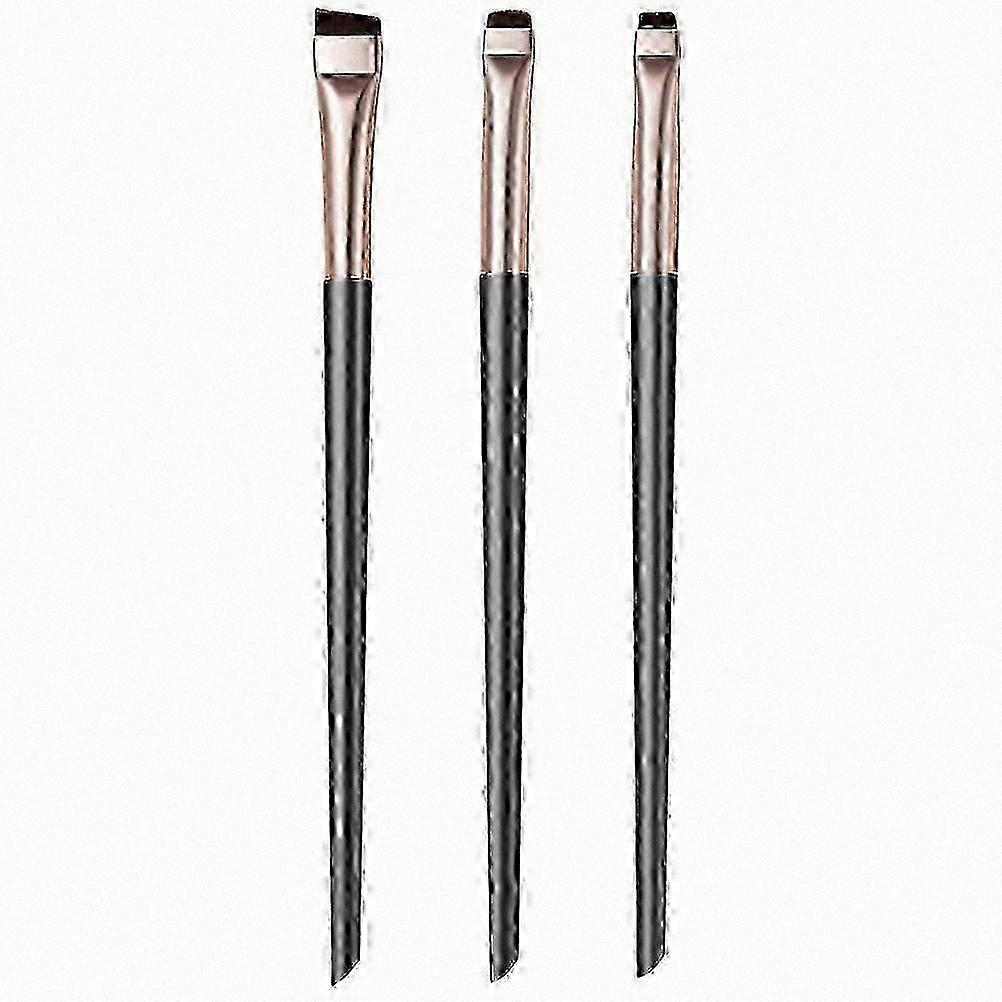 Precision Angled Eyeliner Brush for Detailed Makeup Application