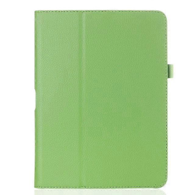 Stylish Case For Ipad Mini6 Green Two-fold Stand Litchi Leather Export