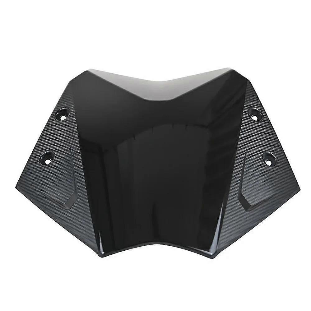 Double Bubble Motorcycle Windshield Glossy Black Compatible with Yamaha TMAX 530 2012-2016