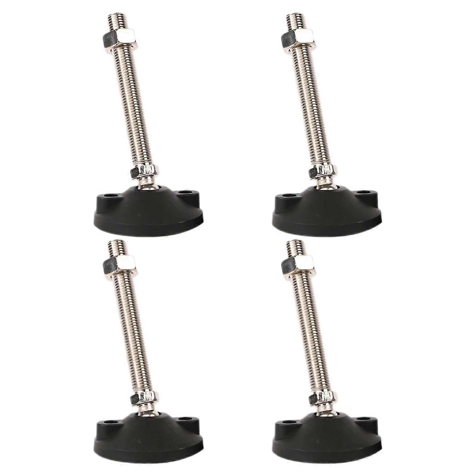 4Pcs Heavy Duty M16 Leveling Feet, Adjustable Furniture Levelers with Rubber Base for Workbench
