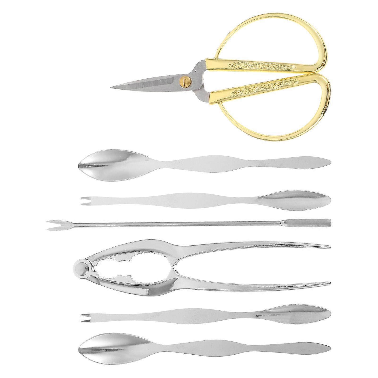 Seafood Eating Tool Crab Shell Opener Tool Convenient 1Set Assorted Color