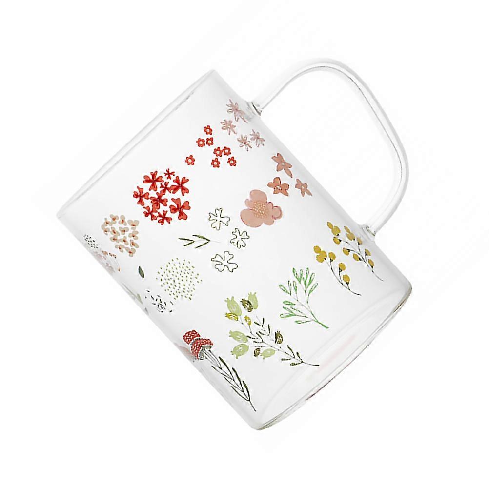 Glass Cup Fruit Juice Cup for Drinking Use 1Pcs Creative Beverage