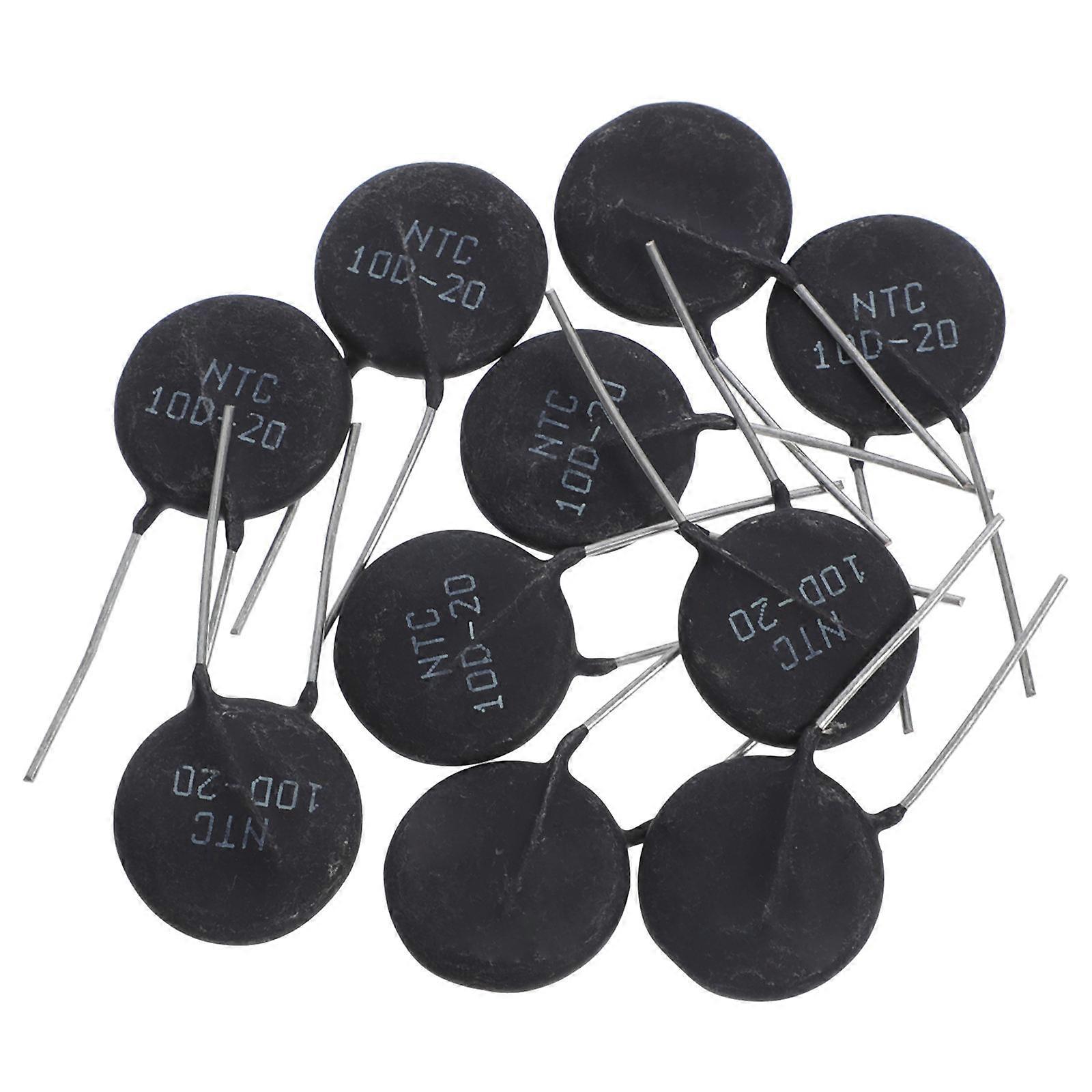 Temperature Sensor for Replacement 10Pcs Ntc Thermistor Fast Response Black