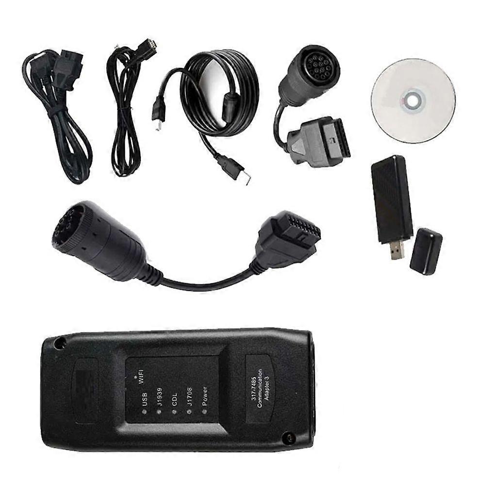 Heavy Equipment Diagnostic Adapters USB WiFi Connection Data Logging Recording