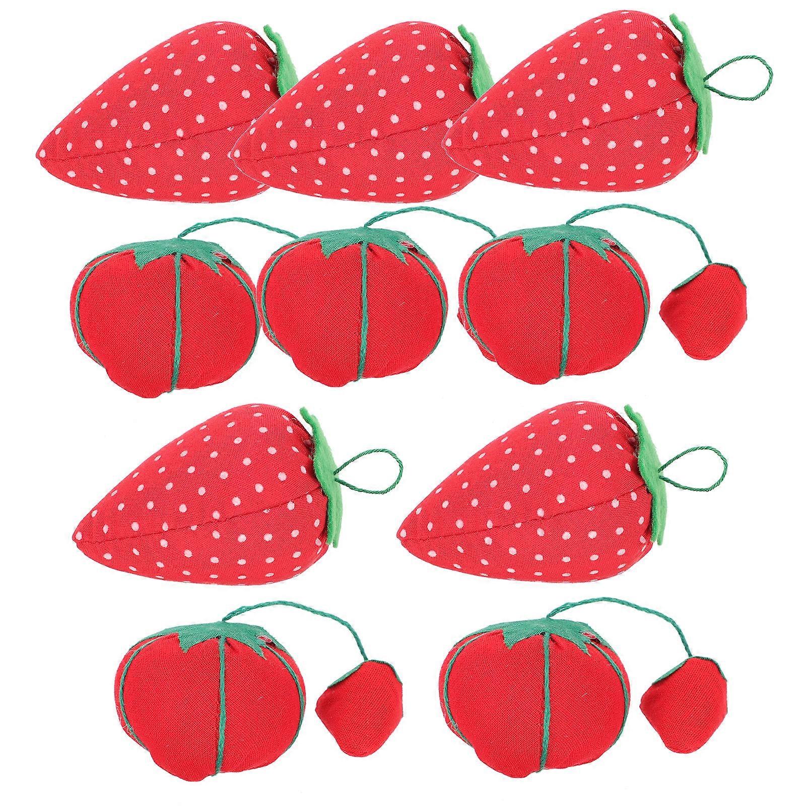 Household Needle Cushion for Sewing Accessories 40Pcs Red Set