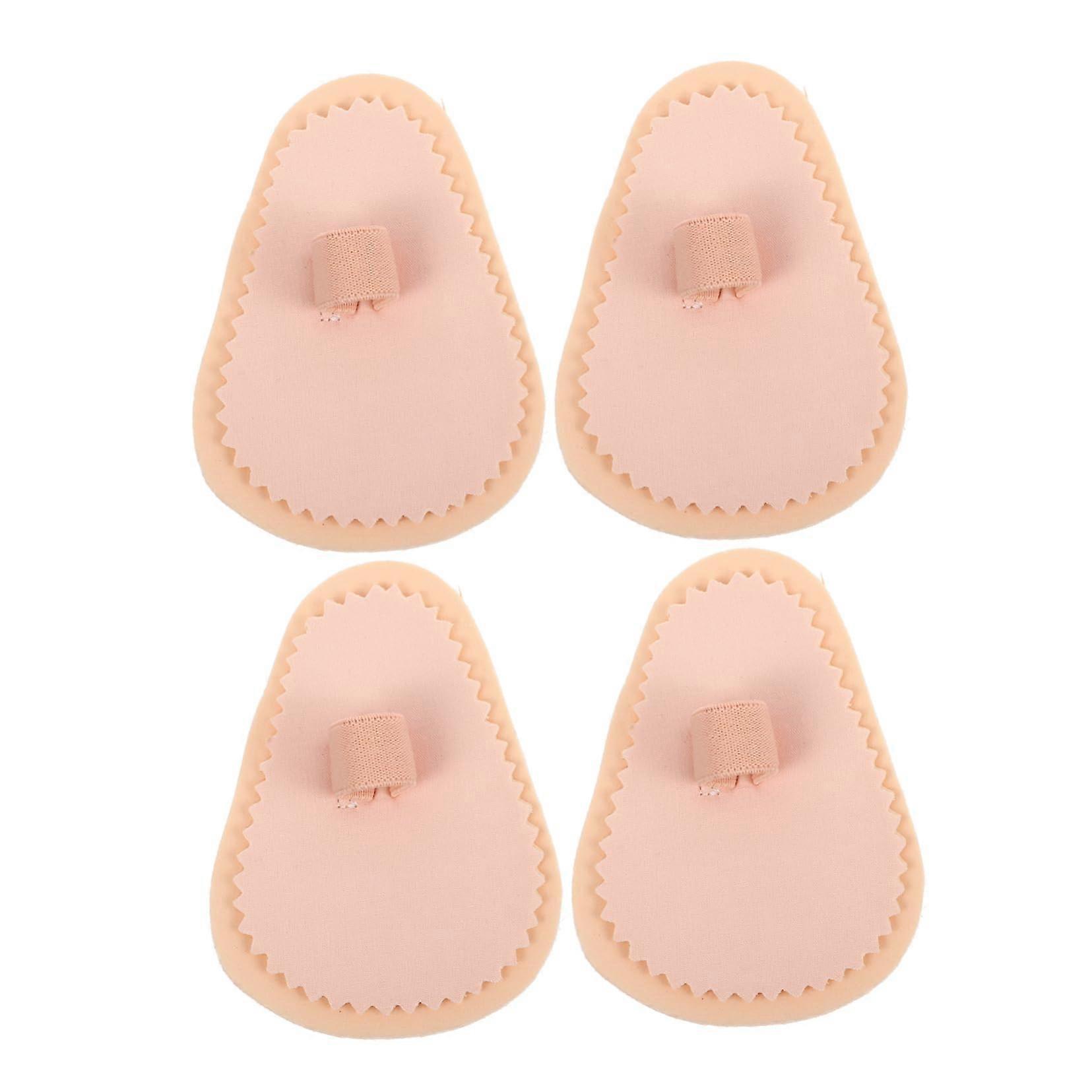 Bunion Corrector Toe Separator 4pcs Soft Gel Pads for Big Toe Alignment and Pressure Relief