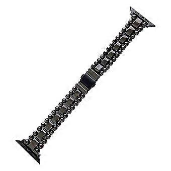 Pasek do zegarka Apple Watch Series 11 10 42 mm/9 8 7 41 mm/SE3 SE2 SE 6 5 4 40 mm/3 2 1 38 mm Metalowa koralika