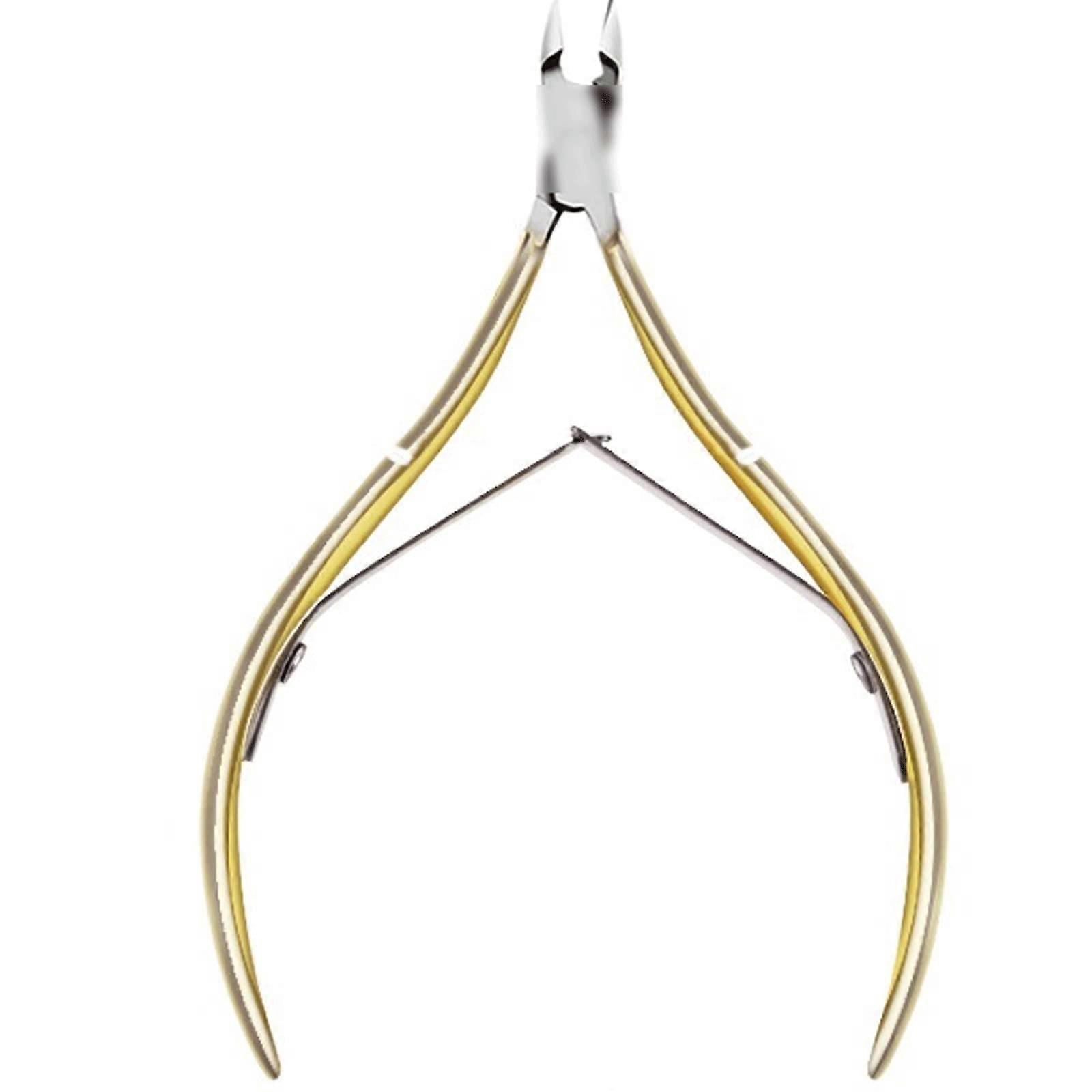 Toenail Clippers for Thick Nails with Sharp Arc Blades, Rustproof Stainless Steel Gold