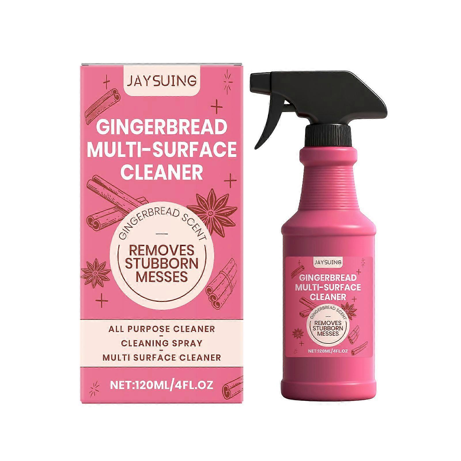 Jaysuing Multi-purpose Cleaner: Gingerbread scent. Cleans corners and kitchen grease stains.