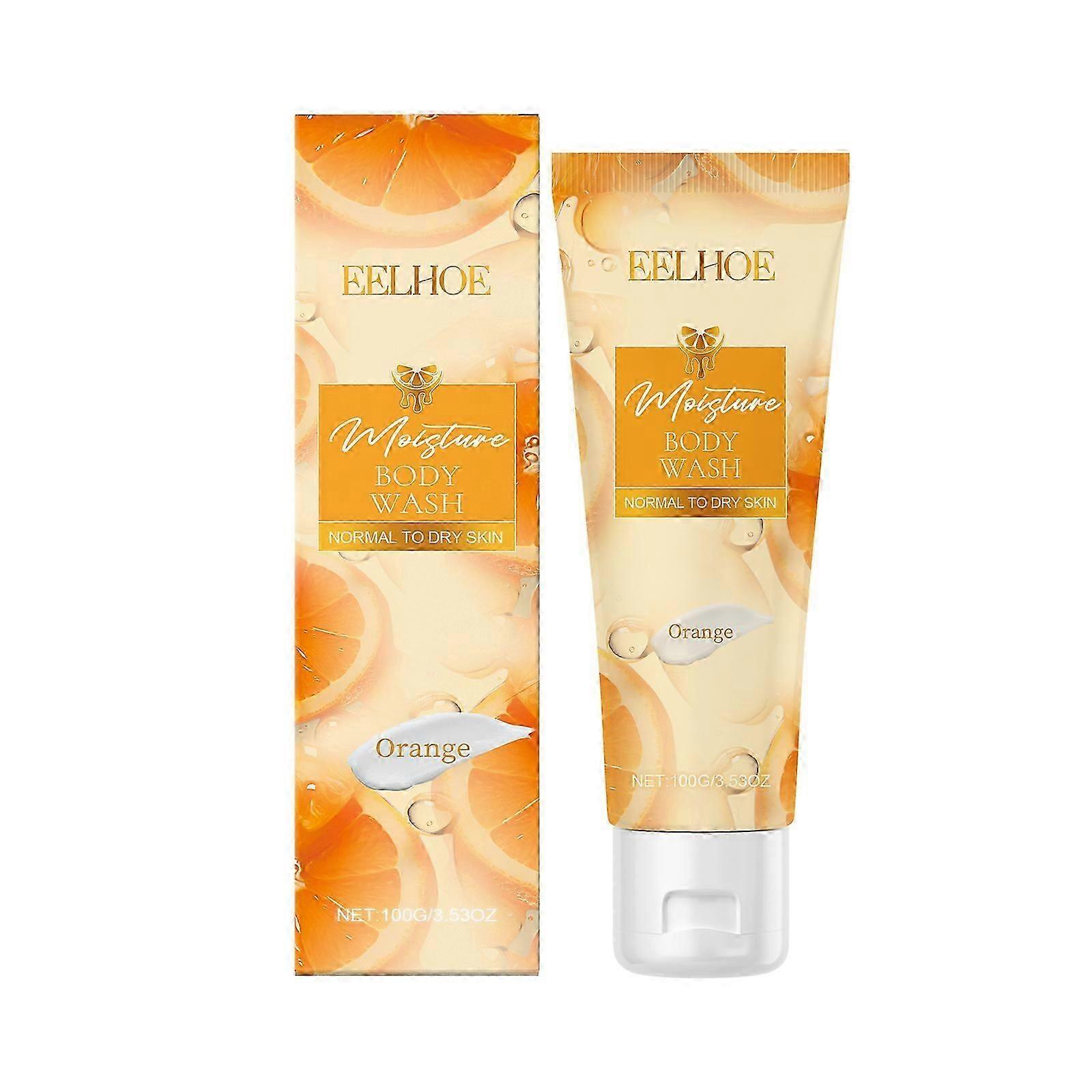 Orange Moisturizing Body Wash For Body Cleansing