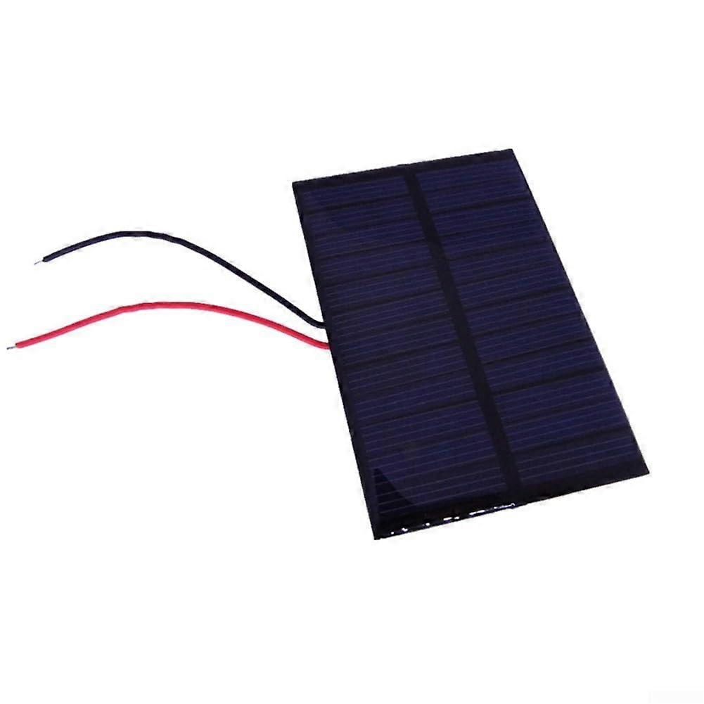6V Small Waterproof Polycrystalline Solar Panel for DIY Outdoor Projects and Garden Lights