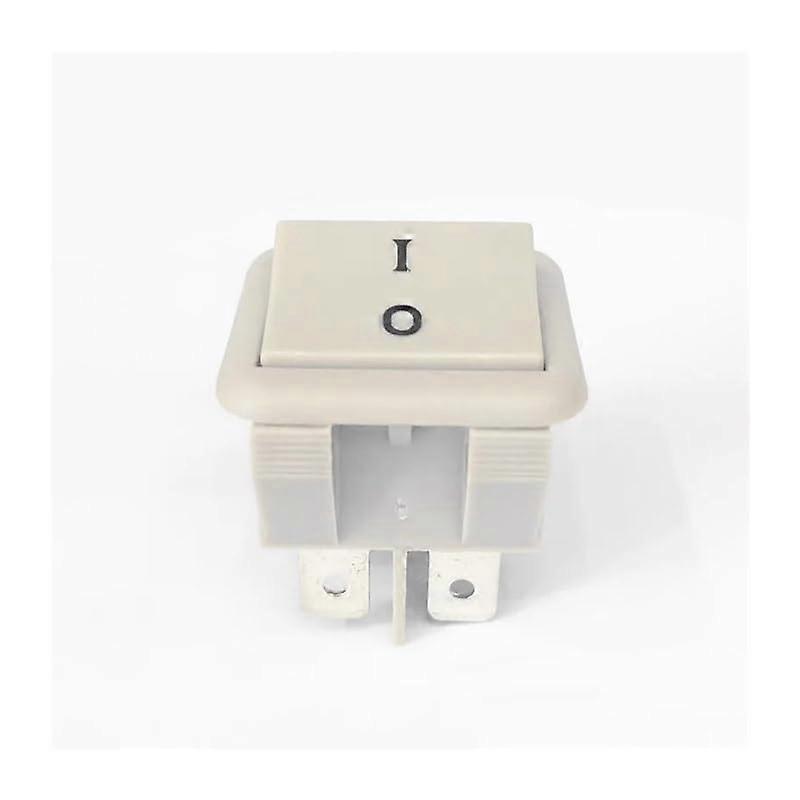 R3022C44 Boat Rocker Switch 4 Pin Light Gray Illuminated Toggle for Marine Control