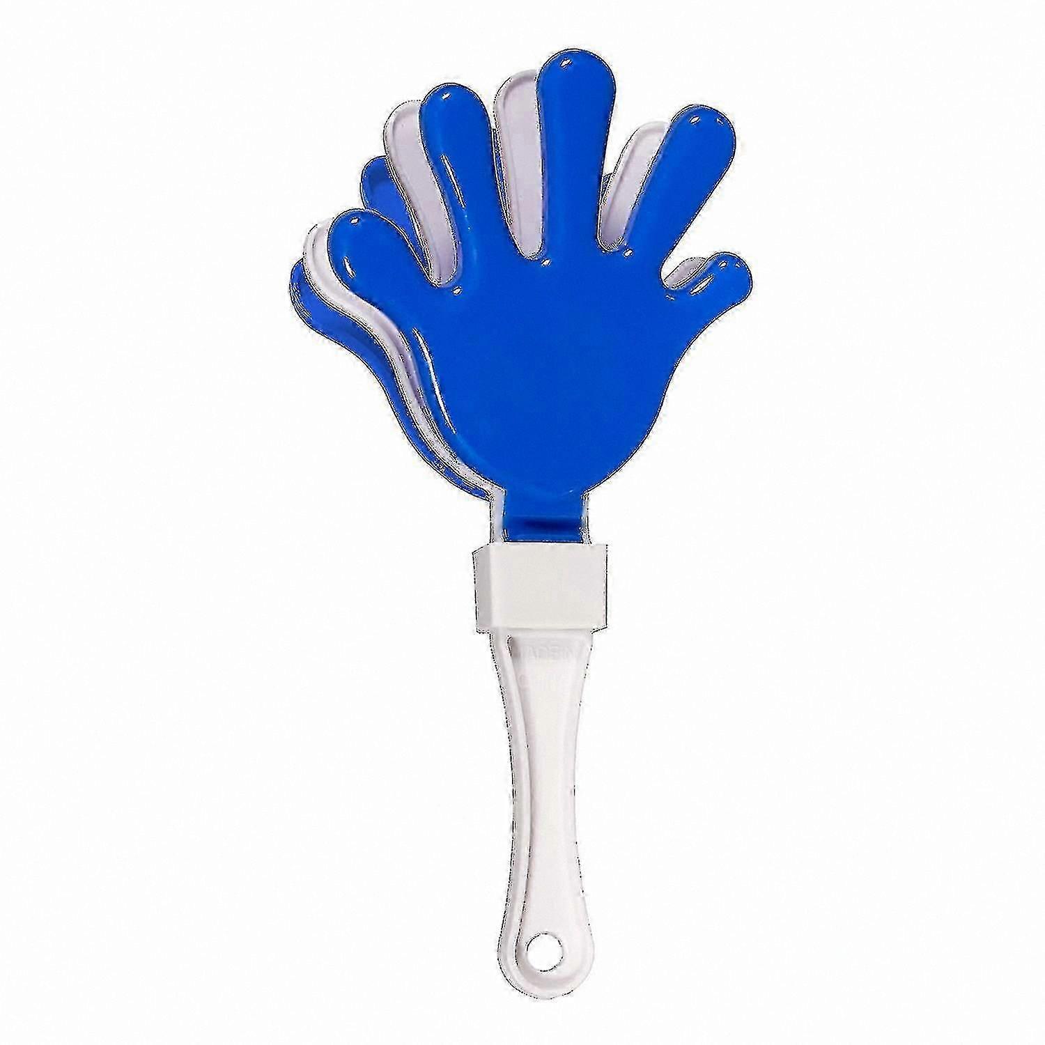 Blue and White Hand Clappers Party Noise Makers (12 Pack)