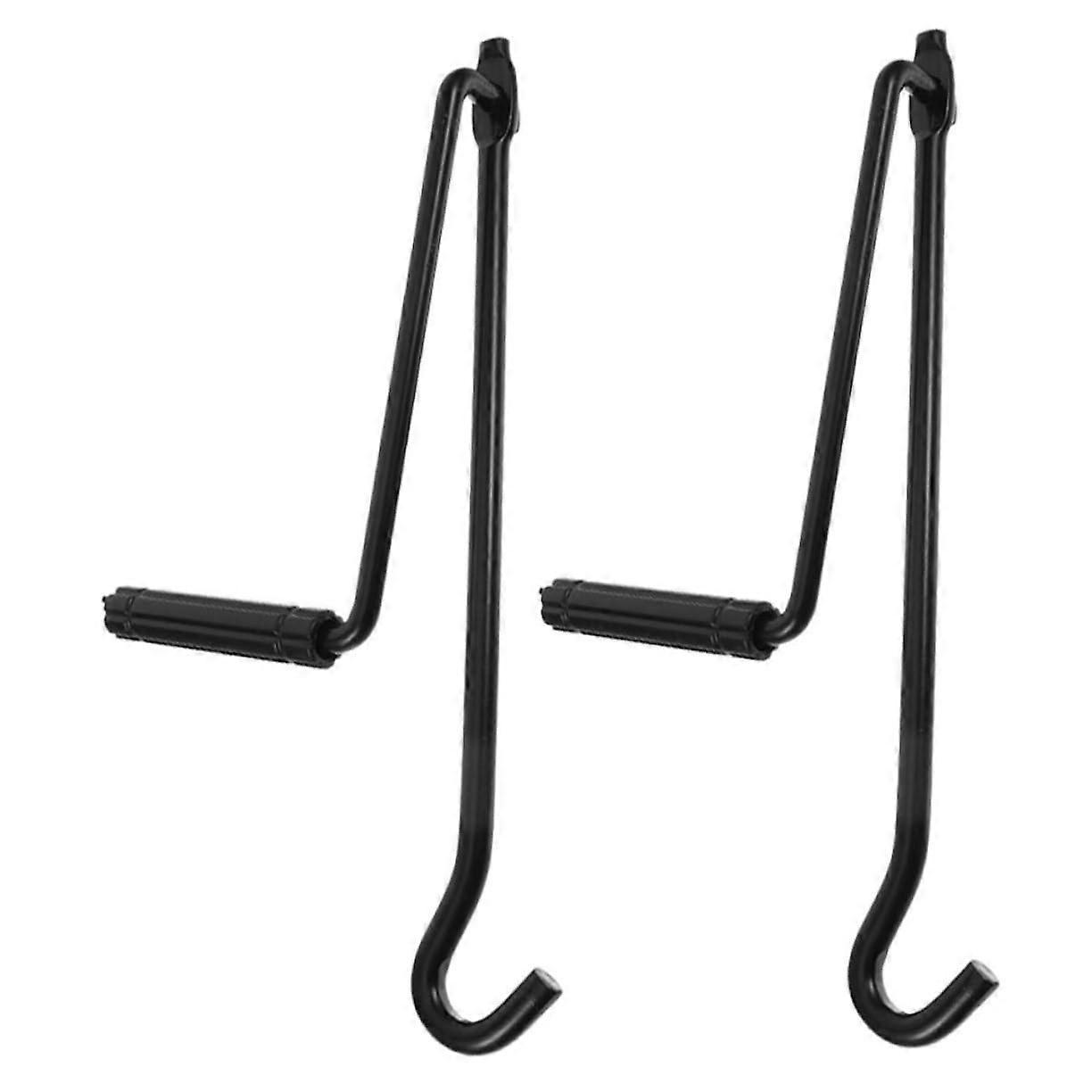 2pcs Metal Replacement Car Jack Handle and Trailer Jack Crank with Quick Lifting and Comfortable Grip