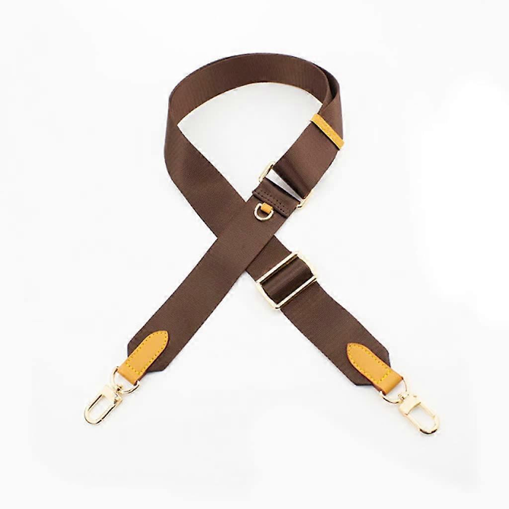 Adjustable Canvas Shoulder Strap with Breathable Pad, Wide Durable Replacement for Messenger Bags