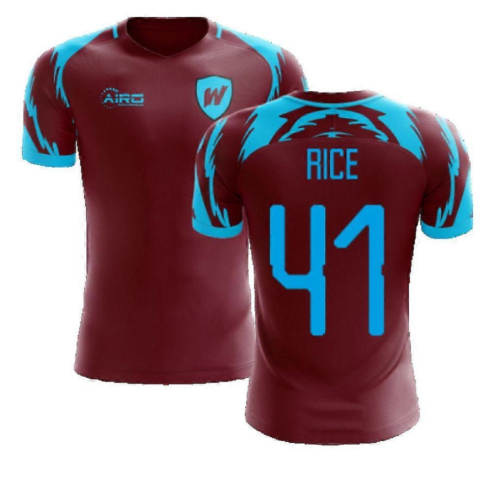 2025-2026 West Ham Home Concept Football Shirt (RICE 41)