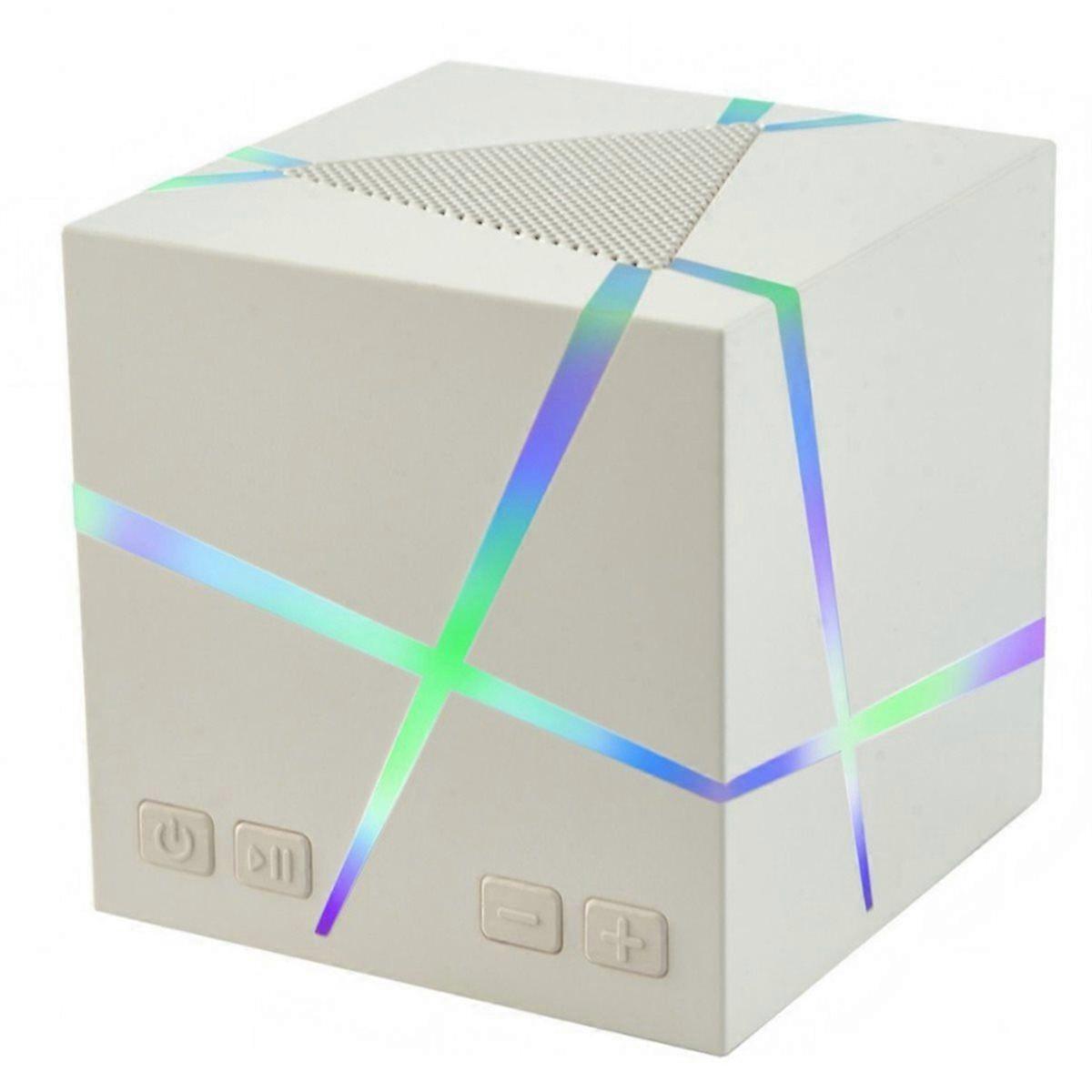 Portable Cube Bluetooth Speaker with Stereo Sound, Bluetooth 5.3, 24H Play Time Boost Wireless Pair