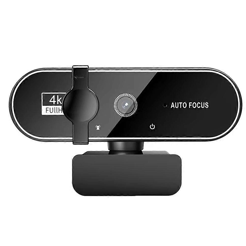 Webcam Video Camera Autofocus Streaming Web Cam with Microphone Full HD Webcams for PC Computer Laptop 4K