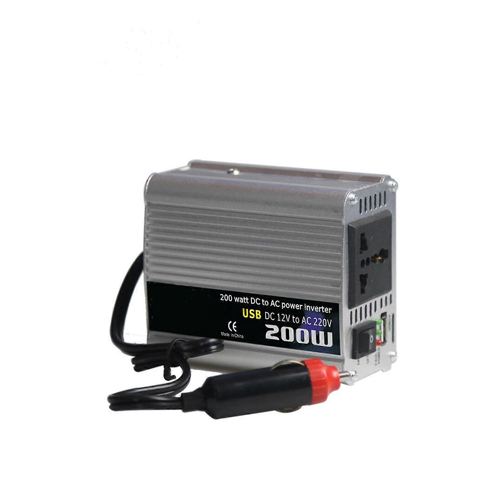200W Power Inverter with Dual Renewable Input for Off Grid Solar Wind Battery Bank Support