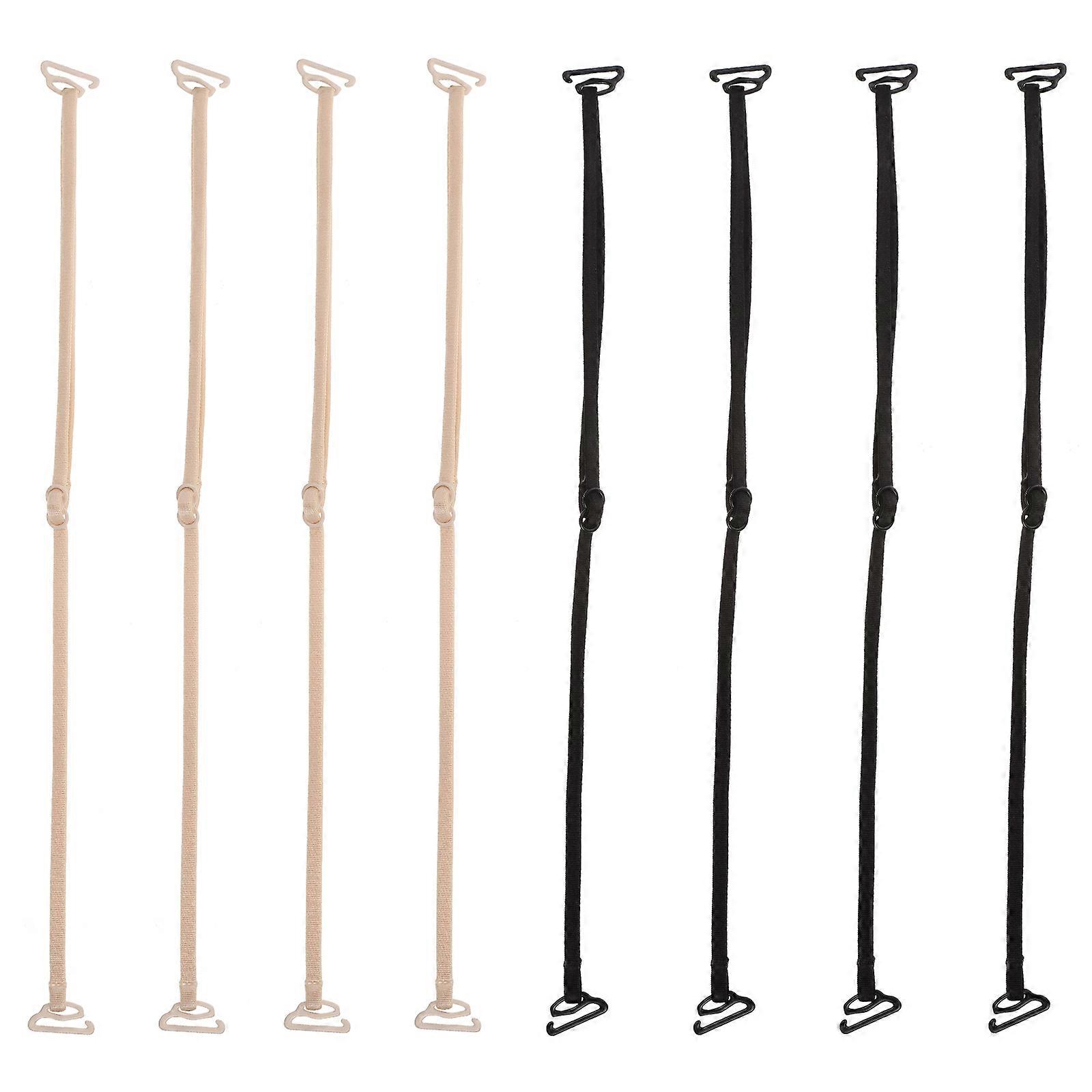 Prevent Falling Off Bra Straps Women's Underwear Accessory Nylon Material 8Pcs