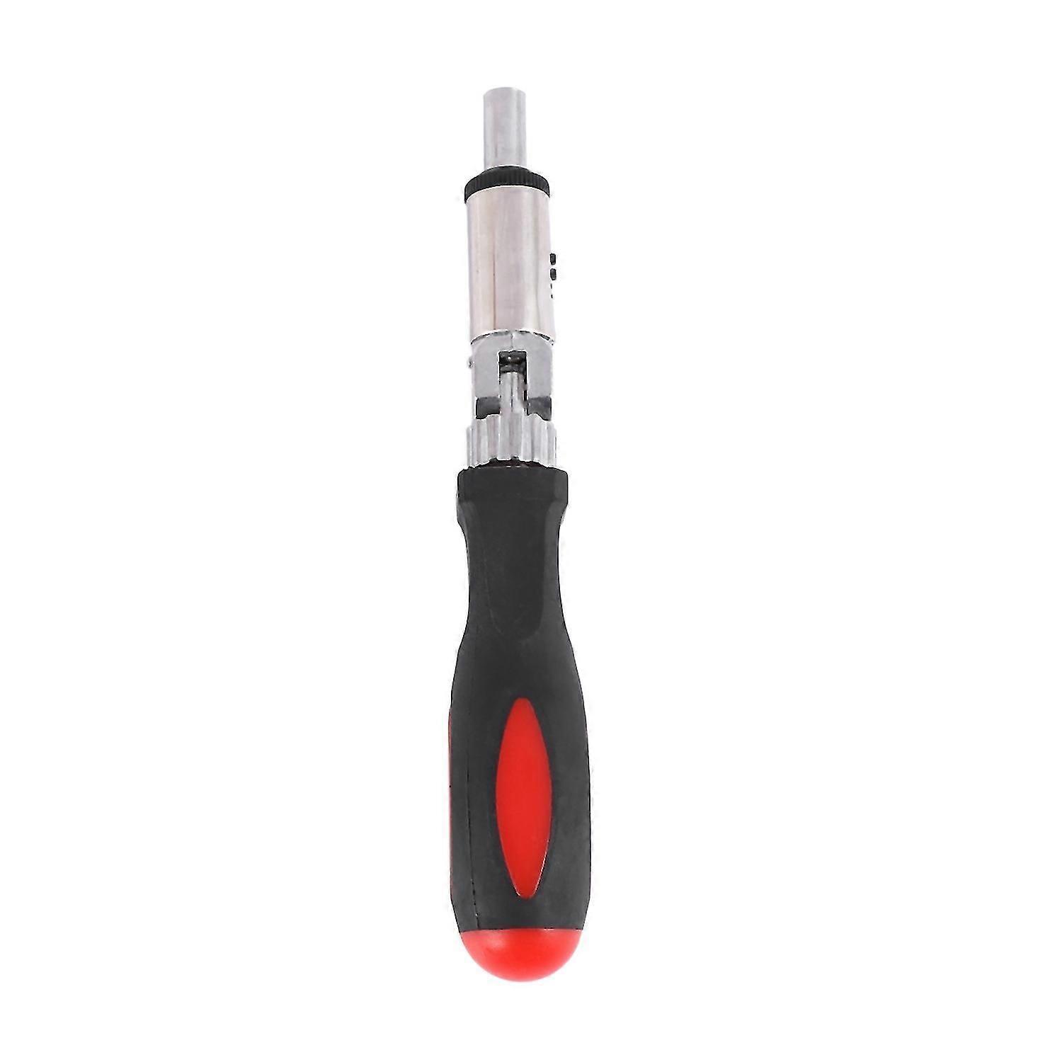 0-180 Degree Multi Function Ratchet Screwdriver 1/4 Inch Inside Hexagon Interface Adjustable Angles