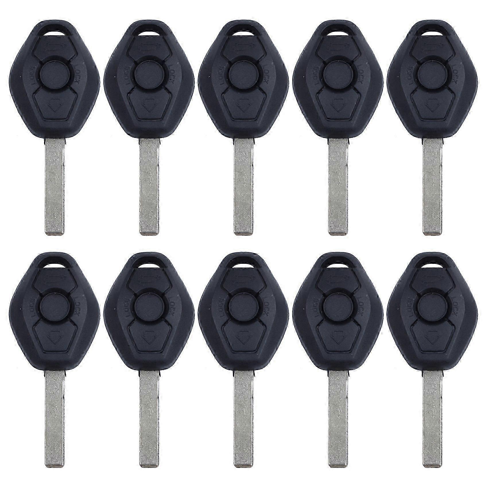 10X Remote Key 3 Button 315MHz for BMW E81 E46 E39 E63 E38 E83 E53 E36 E85