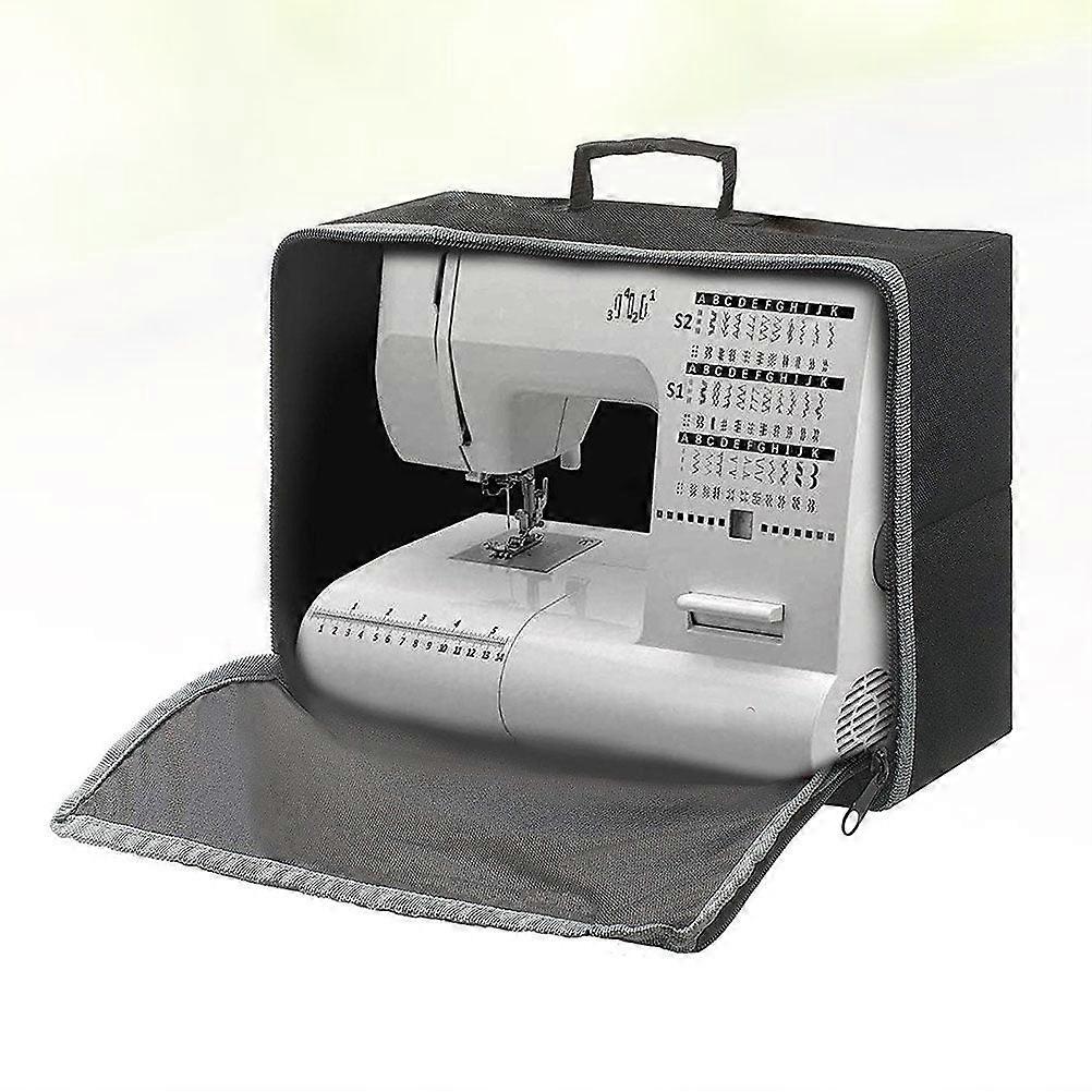 Sewing Machine Travel Bag Black Rectangular Shape for Protection 1Set