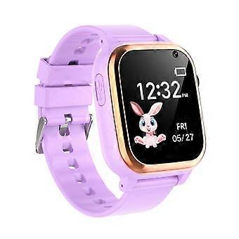 Smartwatch für Kinder, wasserdichter Touchscreen mit Kamera, Videofunktion, Wecker, Musikwiedergabe, Taschenlampe, Taschenrechner und Lernspielen – kompatibel mit Android/iOS