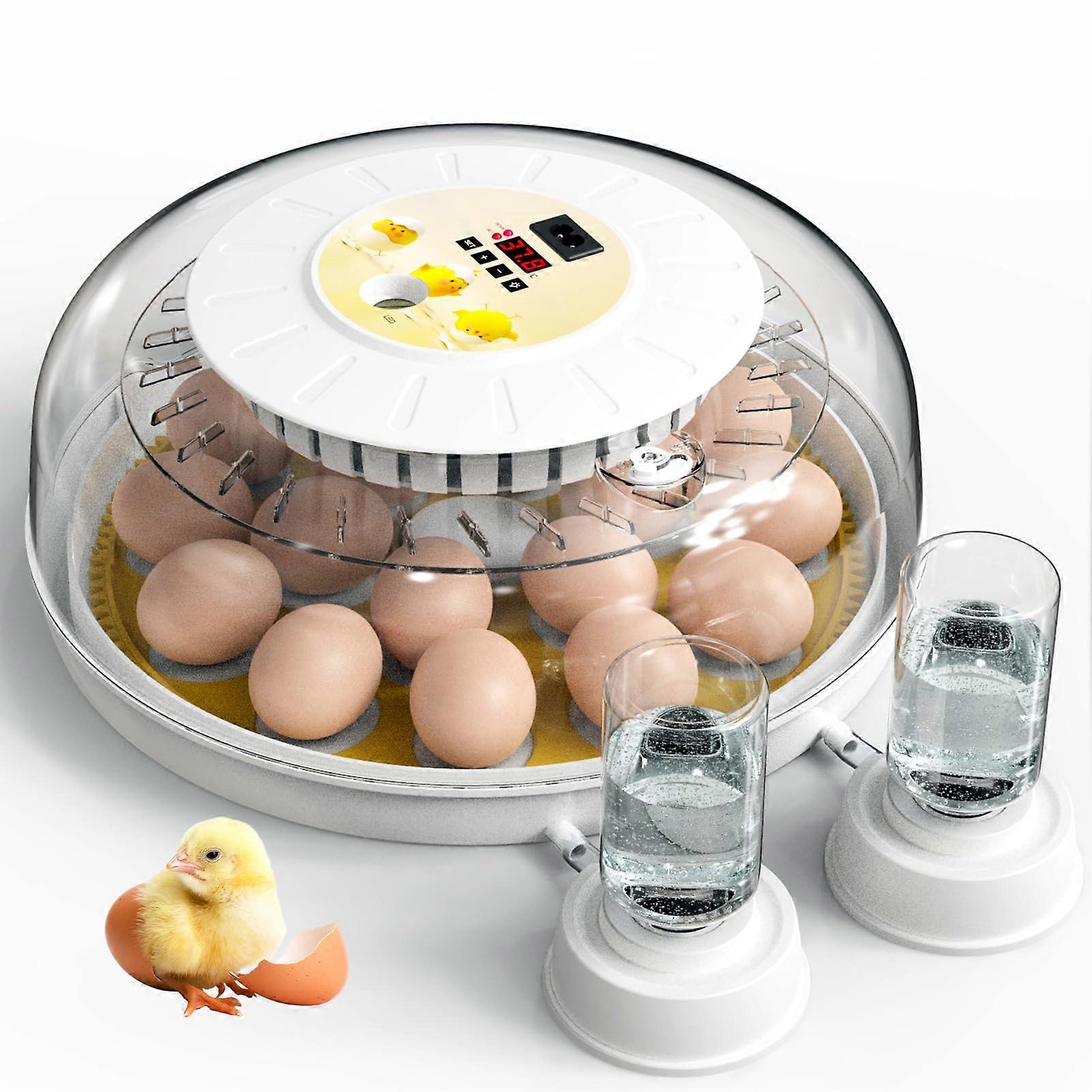 Automatic Egg Incubator with Egg Turning, Temperature and Humidity Control for Poultry